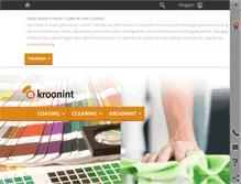 Tablet Screenshot of kroonint.nl